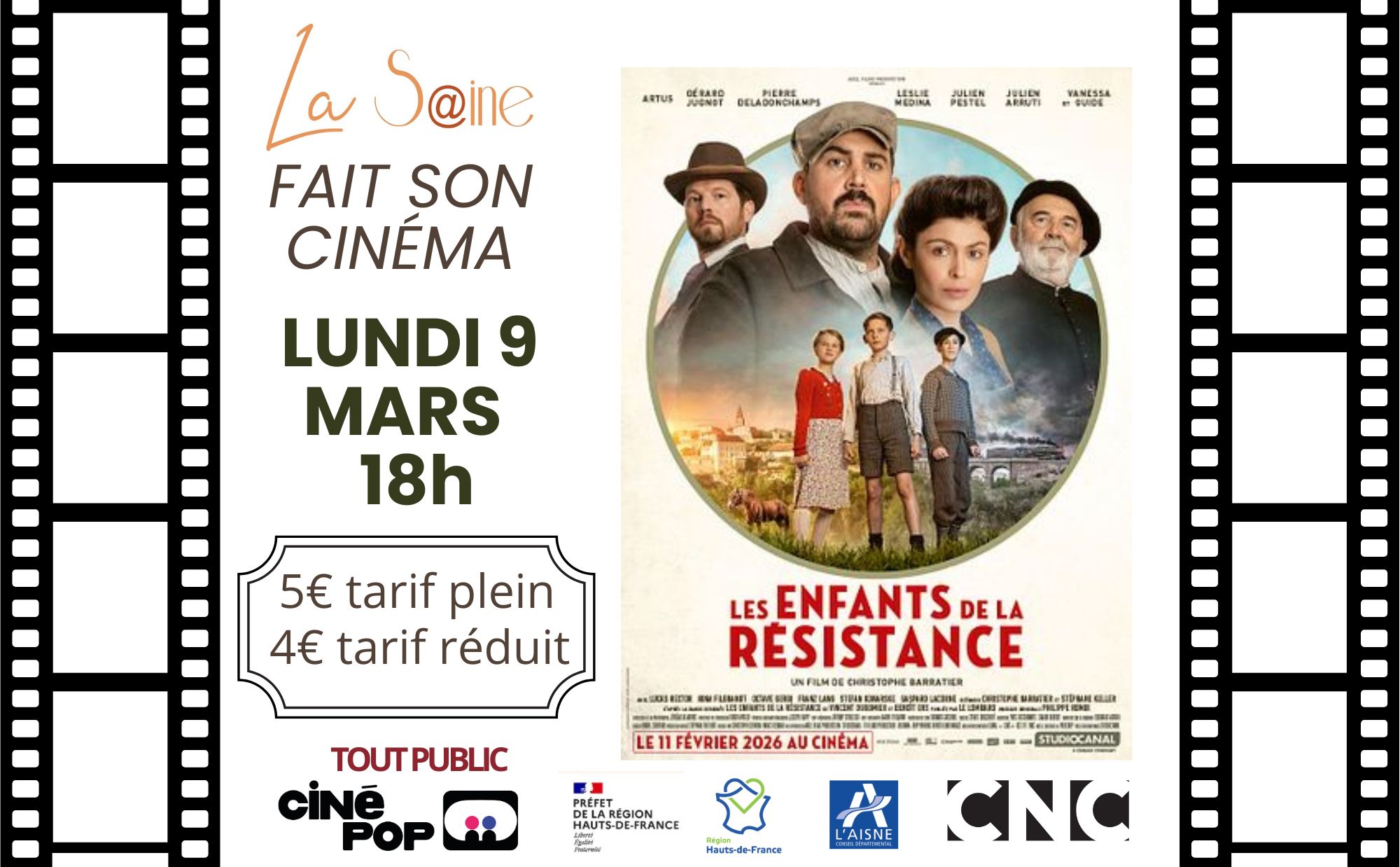 ATTENTION... LUNDI CINÉMA